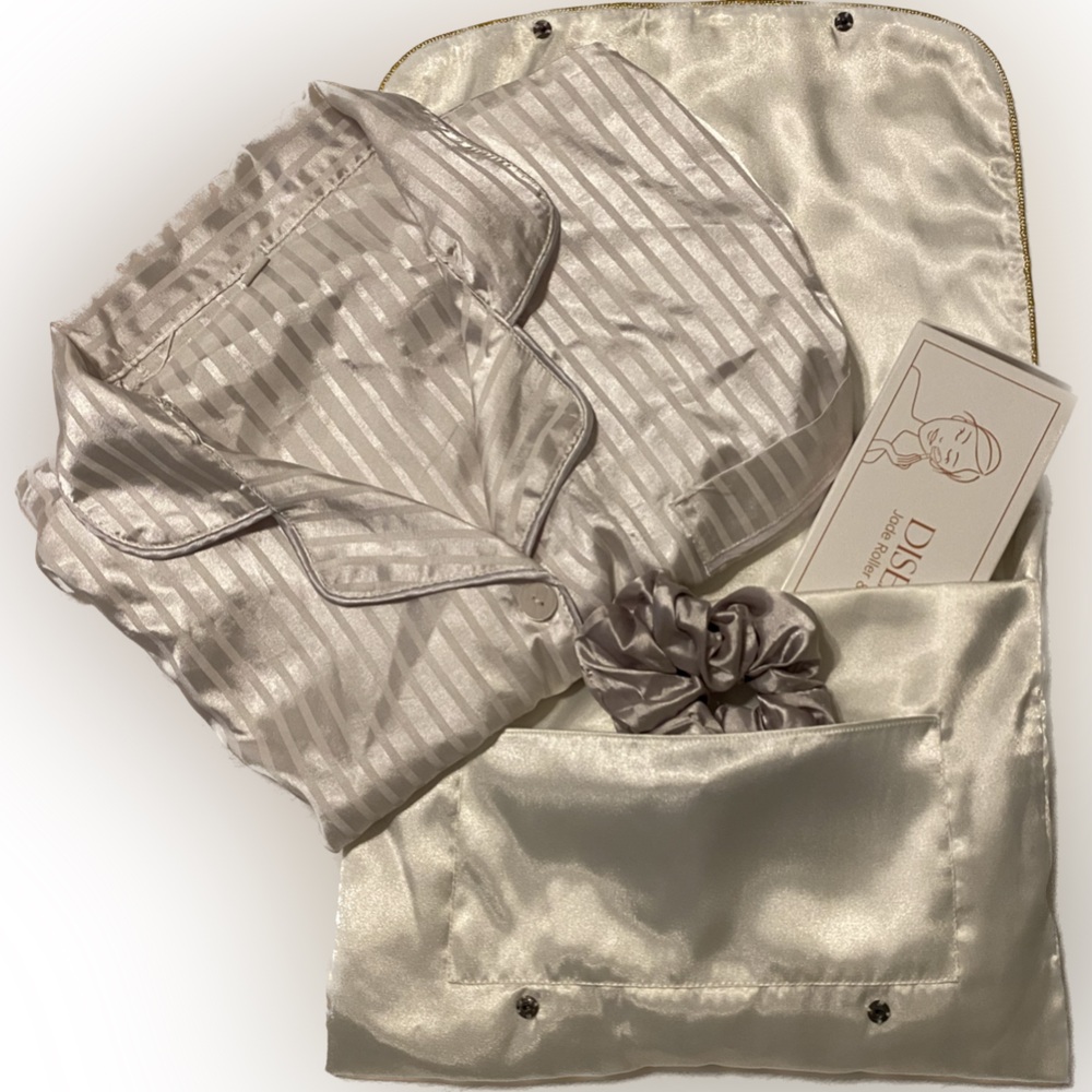 VICTORIAS SECRET VINTAGE 80’s LINGERIE SATIN BAG - NEW IN PACKAGE - Picture 10 of 15